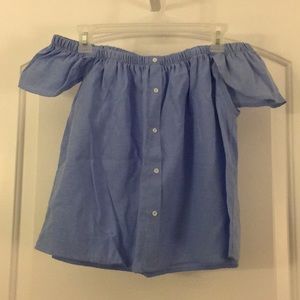 Love Notes - Off the Shoulder Shirt